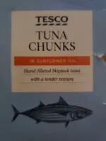 Mängden socker i tuna chunks in sunflower oil