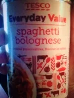 Mängden socker i Spaghetti Bolognese