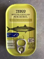 Mängden socker i Mackerel In Extra Olive Oil Skinless And Boneless