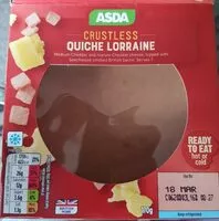 Mängden socker i Crustless Quiche Lorraine