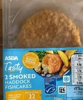 Mängden socker i 2 smoked haddock fishcakes
