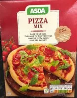 Mängden socker i Pizza mix