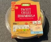 Mängden socker i Sweet chilli houmous