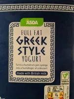Mängden socker i Full Fat Greek Style Yogurt