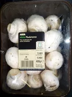 Mängden socker i White Mushrooms