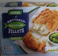 Mängden socker i Battered haddock fillets