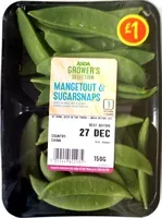 Mängden socker i Mangetout & Sugarsnaps