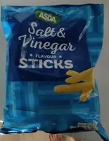 Mängden socker i Salt and vinegar sticks