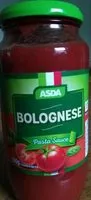 Mängden socker i Bolognese Pasta Sauce