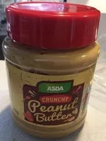 Mängden socker i Crunchy peanut butter