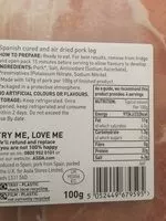 Mängden socker i Extra Special Spanish Serrano Ham