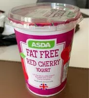 Mängden socker i Fat Free Red Cherry Yogurt