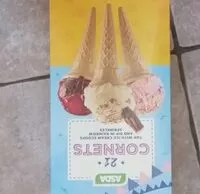 Mängden socker i Cornets