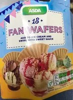 Mängden socker i Fan Wafers