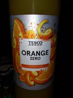 Mängden socker i Tesco Orange Zero
