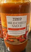 Mängden socker i tesco mild chilli sauce
