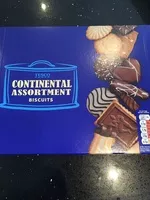 Mängden socker i Continental Assortment Biscuits
