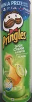 Mängden socker i Pringles sour cream & onion