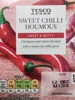 Mängden socker i Sweet chilli houmous