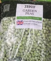 Mängden socker i Garden peas