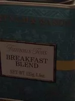 Mängden socker i Famous tea  breakfast blend