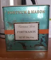 Mängden socker i Famous teas - Fortmason