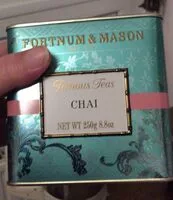Mängden socker i Fortnum & Mason Famous Teas Chai