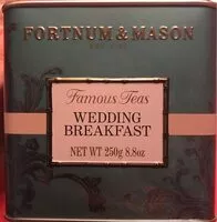 Mängden socker i Wedding breakfast