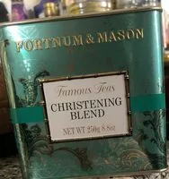 Mängden socker i Fortnum and mason christening blend