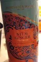 Stem ginger biscuits