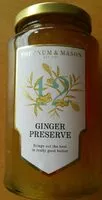 Mängden socker i Ginger preserve