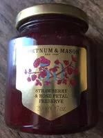 Mängden socker i Strawberry & Rose petal preserve