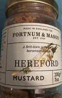 Mängden socker i Hereford mustard