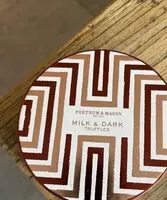 Mängden socker i Milk & Dark chocolate truffles with dark chocolate ganache
