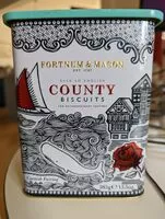 Mängden socker i Fortnum & Mason County Biscuits