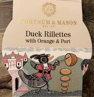 Mängden socker i Duck Rillettes with Orange & Port