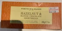 Mängden socker i Hazelnut & blonde chocolate shortbread