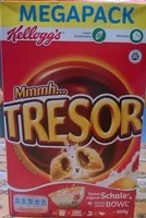 Mängden socker i Trésor chocolat noisettes