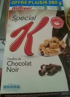 Mängden socker i Special K Chocolat Noir