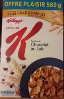 Mängden socker i Spécial K Feuilles de Chocolat au Lait