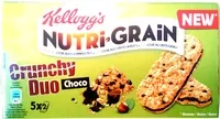 Mängden socker i Nutri-Grain crunchy duo choco