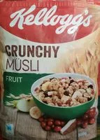 Mängden socker i Crunchy Müsli : Fruit