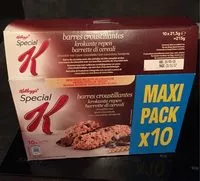 Mängden socker i Barre Spécial K Chocolat