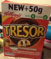 Mängden socker i Céréales Trésor
