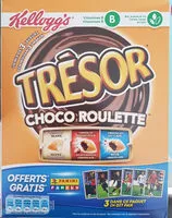 Mängden socker i Céréales Trésor Kellogg's Choco Roulette