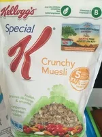 Mängden socker i Special K Crunchy Muesli