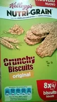 Mängden socker i Nutri-Grain Crunchy Biscuits Original