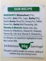 Mängden socker i Special K Oats & Honey Cereal