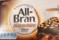 Mängden socker i All Bran Bizcochito Choco