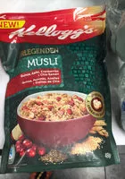 Mängden socker i Urlegenden Müsli quinoa